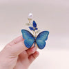 Light Hand Embroidered Gradient Butterfly Brooch Suitable For Women At Romantic Banquets At Tops And Jackets - Image 6