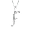 26 English Letter Zircon Pendant Necklace Temperament Personality Necklaces Jewelry Gift - Image 23