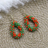 Small Earrings National Flag Colors Water Drop Earrings for Women Handmade Beads Crystal Earrings Gift Jewelry - Image 26