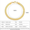 Classic Snake Chain Bracelets for Women Stainless Steel Cuban Chain Bracelet Woman Gifts Jewelry - Image 45