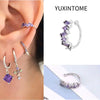 1PC Plated Gold Ear Cuff Earrings For Women C-Shape Crystal Clip On Earrings No Piercing Earrings Jewelry Gifts - Image 36