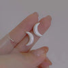 Korean Style Cute Blue Planet Star Clip on Earrings Women Mini Heart Moon Star Ear Clips Without Pierced Earrings for Kids Girls - Image 23
