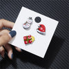 3/4pcs/set Christmas Badge Brooches Santa Claus Tree Bell Elk Snowflake Enamel Brooch Pins For Women Men Year Gift - Image 7
