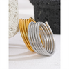Stainless Steel Stackable Multi-Layer Wrap Arm Bracelet Bangle Metal Elastic Unisex Jewelry Men Women - Image 6