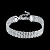 Noble Silver Chain Bracelet For Women Men Charm Party Gift Wedding party Jewelry - Image 14
