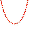 1pc Stainless Steel Necklace Multicolor Round Glass Beaded Chain Necklace For Women Party Club Collar Choker Necklace Jewelry - Image 8