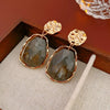 Geometric Resin Drop Earrings in Multiple Colors - Image 26