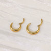 Smooth Hinged Hoop Clicker in 316L Stainless Steel for Nose Septum and Cartilage - Image 15