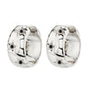Gold Color Big Hoop Earrings for Women Zircon Star Round Circle Piercing Earrings Party Jewelry Accessories - Image 10