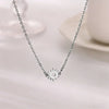 Stainless Steel Geometric Necklace For Women Sun Sunflower Pendant Clavicle Chain Aesthetic Jewelry Accessories - Image 11