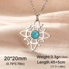 Vintage Witch Knot Pendant Necklace Celtic Women's Witch Protection Talisman Stainless Steel Simple Jewelry - Image 10