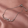Bracelet Silver Lucky Symbol Zircon Bracelet Jewelry For Woman Romantic Valentine's Day Jewelry Gifts - Image 2