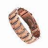 Mens Magnetic Bracelets, Cross Copper Plating Bracelet with Double-Row Strength Magnets for Men Husband Dad Christmas Gifts - Image 7