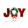 Christmas Brooch Pin Deer Rabbit Bow Pine Cone Wreath Bell Design Accessory for Men And Women Holiday Gift - Image 13