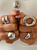 Minimalist Asymmetric Hollow Ring in Stainless Steel - Image 20