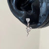 1 Pcs Excalibur Demon Sword Ear Studs, Steel Wing Helix Conch Ear Piercing Jewelry, Anti-allergic Cartilage Earring - Image 8