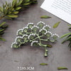 Green Botanical Brooch Pin with Leaf and Flower Designs - Image 35