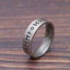 Retro Viking Rune Ring for Men Women 316L Stainless Steel Odin Letter Rings Couple Simple Amulet Jewelry Gifts - Image 9