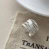 Silver Geometric Open Rings for Women Simple Irregular Twisted Finger Rings Jewelry Gifts - Image 10