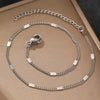 Stainless Steel Snake Bone Chain Anklet for Women Men Gold Color Beaded Couple Foot Chain Beach Jewelry Accessories - Image 10