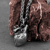 Minimalist Imitation Heart Necklace Men Women Punk Hip Hop Pendant Necklace Vintage Charm Stainless Steel Jewelry - Image 2