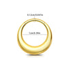 Smooth Hinged Hoop Clicker in 316L Stainless Steel for Nose Septum and Cartilage - Image 10