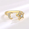 Beads Ring Fidget Spinner Rings Korea Crystal Butterfly Flower Star Moon Ring Jewelry Gift - Image 16