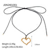 Geometric Pendant Necklace with Wax Cord and Metal Finish Options - Image 19