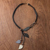 Bohemian Ethnic Wood Leaf Pendants Necklace Vintage Handmade Retro Statement Necklaces for Women Daily Wear Jewelry - Image 4