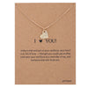 Alloy Cute Elegant Sun Love Star Leaves Clover Unicorn Luck Pendant Necklaces for Women Accessories Jewelry - Image 7