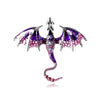 Shmik Classic Women Men Enamel Dragon Creative Brooch Badges Unisex Suit Coat Casual Accessories Buckle Pin Party Corsage Pins - Image 7