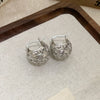 Stainless Steel Smooth Metal Chunky Hoop Earrings for Women Girls Round Circle Hoops Statement Earrings Punk Jewelry - Image 7