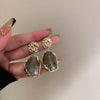 Vintage Irregular Resin Drop Dangle Earrings For Women Geometric Water Droplet Earrings Wedding Ear Jewelry K - Image 8