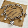 Silver Bracelet Geometric Cube Circle Punk Asymmetric Beaded For Woman Girl Jewelry Gift - Image 29