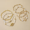 Bohemian Shell Starfish Bead Bracelet Set for Women Summer Beach Multilayer Stacked Pearl Bracelets Party Jewelry Gifts - Image 5