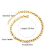 Vintage Ball Beads Charm Snake Chain Anklets Foot Bracelets Women Golden Plated Stainless Steel Summer Beach Jewelry - Image 8