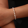 Gold Color Beads Freshwater Pearls Mixed Adjustable Stainless Steel Chain Bracelet Bangles For Women Elegant Jewelry - Image 10