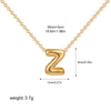 Tiny Gold Color Bubble Balloon Initial Letters Charms Chocker Necklaces for Women Single Alphabet Chains Personalized Jewelry - Image 11