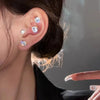 1/2pcs Simple Magnetic Earrings Ear Clips for Men Women, Stud Earring Zircon Ear Bone Cochlear Clips No Piercing Jewelry Gift - Image 3