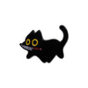 Cute Tiny Black Cat Enamel Pin Novelty Cartoon Animal Metal Badge Brooch for Jewelry Accessory Gifts - Image 34