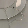 Ftcy Simple Sweet Bow Bracelets for Women Girls Sparkling Ribbon Bowknot Snake Chain Bangle Chain Bracelet Party Jewelry Gifts - Image 4