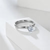 Classic Stainless Steel Ring Zirconia Ring For Men Women Wedding Engagement Unisex Jewelry - Image 7