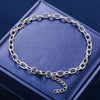 Blingbling Stainless Steel Bracelet Link Cut Oval Hand Chain for Women Men Wristband Bangle Anklets Metal Jewelry Summer Gift - Image 8