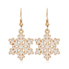Christmas Tree Drop Earrings Small Bell Snowflake Earings for Women Cute Bowknot Dangle Earring Year Gift - Image 20