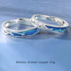 Van Gogh Starry Sky Meteor Shower Sun Moon Adjustable Open Women Men Lover Carving Rings Band Romantic Couple Jewelry - Image 3