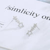 Sparkling Zircon Lava Star Geometric Stud Earrings For Women Girls Minimalist Creative Birthday Jewelry Gifts - Image 19