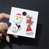 3/4pcs/set Christmas Badge Brooches Santa Claus Tree Bell Elk Snowflake Enamel Brooch Pins For Women Men Year Gift - Image 12