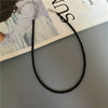 Tiny Colorful Seed Bead Choker Necklace - Image 9