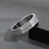 Silver Letters Seven Kinds Of Virtue Faith Charity Prudence Justice Fortitude Hope Temperance Opening Rings - Image 2