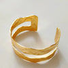 Irregular Hammered Metal Bangle For Women Jewelry Punk Cuff Bracelets Wholesales Accessories Timeless Styles 2023443 - Image 5